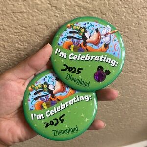 Disneyland I’m Celebrating Pins